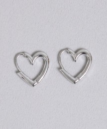 gargle ガーグル：STAINLESS ステンレスシリーズ　ハートフープ　ピアス