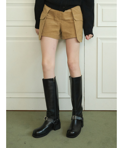 APTO(アプト)の「アソム アッサム ロングブーツ AGFB008(ブーツ・レディース・ブラック・23cm/23.5cm/24cm/24.5cm/25cm)」の3枚目の写真