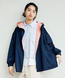 mensha! 外側撥水(はっすい)加工&UVカット 内側ガーゼのドロストパーカー