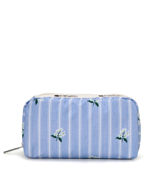 RECTANGULAR COSMETIC ジャスミンストライプ（ポーチ）｜LeSportsac