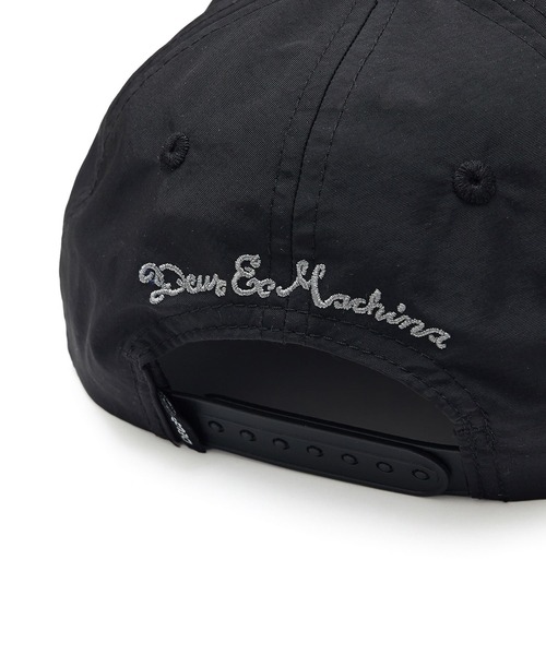DEUS EX MACHINA(デウスエクスマキナ)の「(DEUS EX MACHINA)SHIELD NYLON CAP(キャップ・レディース・ブラック・ONE SIZE)」の7枚目の写真