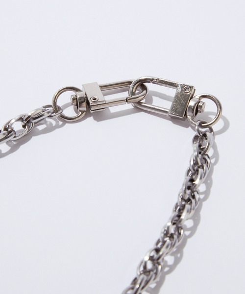 EMMA CLOTHES（エマクローズ）の「chain claw necklace / チェーンクローネックレス【黒色コラボ】（ネックレス・メンズ・シルバー・FREE）」の19枚目の写真
