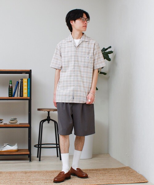 GEVACO(ゲバコ)の「【GEVACO/ゲバコ】イタリアンカラーシャツ(シャツ/ブラウス・メンズ・オリーブ/サックスブルー/ベージュ系その他・L/M)」の22枚目の写真