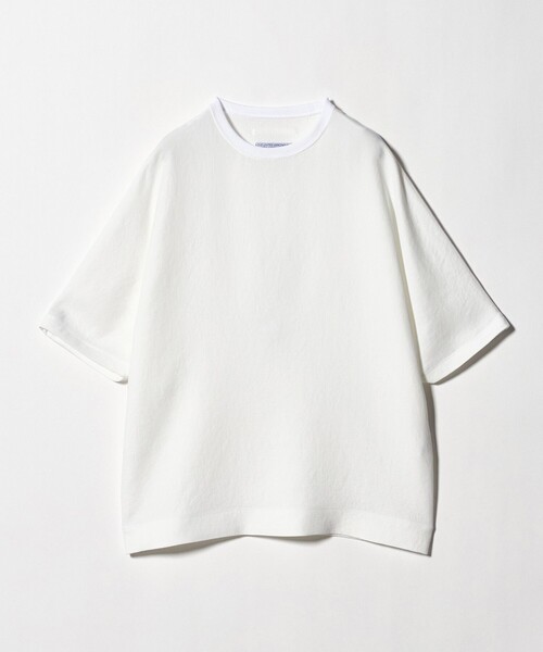 UNITED ARROWS & SONS by DAISUKE OBANA（ユナイテッドアローズアンドサンズバイダイスケオバナ）の「＜D.O UNITED ARROWS BY DAISUKE OBANA for WOMEN＞Ⅰ D/SL CREW TEE 26SS/Tシャツ（Tシャツ/カットソー・レディース・ホワイト/ブラック/ダークブラウン・S/M）」の2枚目の写真