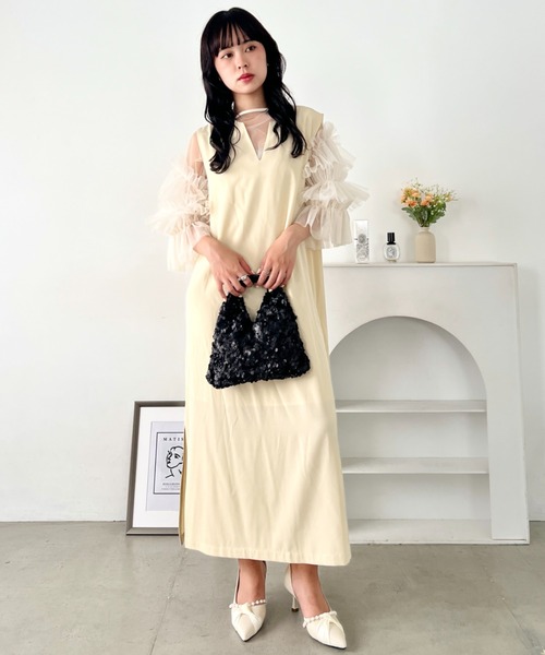 wears（ウェアーズ）の「2wayスパンコールミニハンドバッグ パーティーバッグ（ハンドバッグ・レディース・ホワイト/ブラック・FREE）」の16枚目の写真