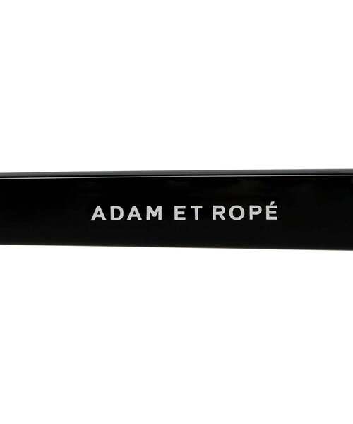 ADAM ET ROPE'(アダムエロペ)の「Zoff|ADAM ET ROPE' アダムエロペ ウェリントン型 サングラス|SUNCUTGlasses/UV100%CUT カラーレンズ 太縁フレーム おしゃれ 紫外線対策 UVカット 男女兼用 メンズ レディース 男性用 女性用 ユニセックス(サングラス・レディース・ライトイエロー/ブラウン系9/ブラック・FREE)」の8枚目の写真