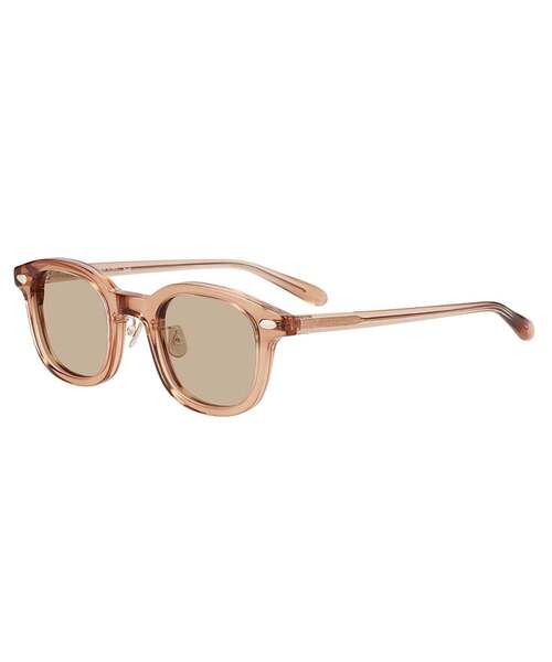ADAM ET ROPE'(アダムエロペ)の「Zoff|ADAM ET ROPE' アダムエロペ ウェリントン型 サングラス|SUNCUTGlasses/UV100%CUT カラーレンズ 太縁フレーム おしゃれ 紫外線対策 UVカット 男女兼用 メンズ レディース 男性用 女性用 ユニセックス(サングラス・レディース・ライトイエロー/ブラウン系9/ブラック・FREE)」の11枚目の写真