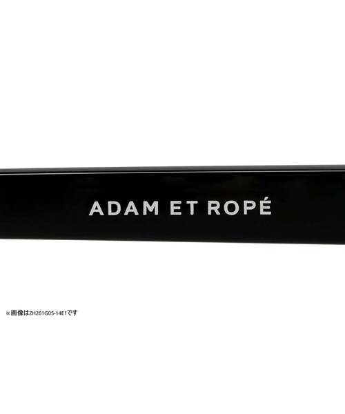 ADAM ET ROPE'(アダムエロペ)の「Zoff|ADAM ET ROPE' アダムエロペ ウェリントン型 サングラス|SUNCUTGlasses/UV100%CUT カラーレンズ 太縁フレーム おしゃれ 紫外線対策 UVカット 男女兼用 メンズ レディース 男性用 女性用 ユニセックス(サングラス・レディース・ライトイエロー/ブラウン系9/ブラック・FREE)」の15枚目の写真
