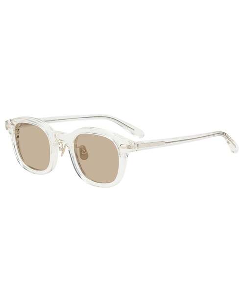 ADAM ET ROPE'(アダムエロペ)の「Zoff|ADAM ET ROPE' アダムエロペ ウェリントン型 サングラス|SUNCUTGlasses/UV100%CUT カラーレンズ 太縁フレーム おしゃれ 紫外線対策 UVカット 男女兼用 メンズ レディース 男性用 女性用 ユニセックス(サングラス・レディース・ライトイエロー/ブラウン系9/ブラック・FREE)」の20枚目の写真