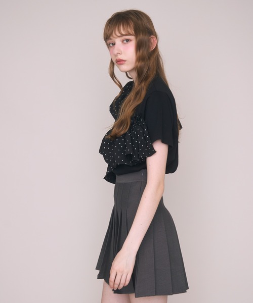 Noelie(ノエリー)の「プリーツスカート(スカート・レディース・ホワイト/ブラック/グレー・SMALL/MEDIUM)」の12枚目の写真