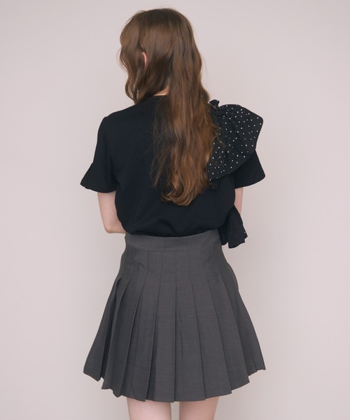 Noelie(ノエリー)の「プリーツスカート(スカート・レディース・ホワイト/ブラック/グレー・SMALL/MEDIUM)」の14枚目の写真