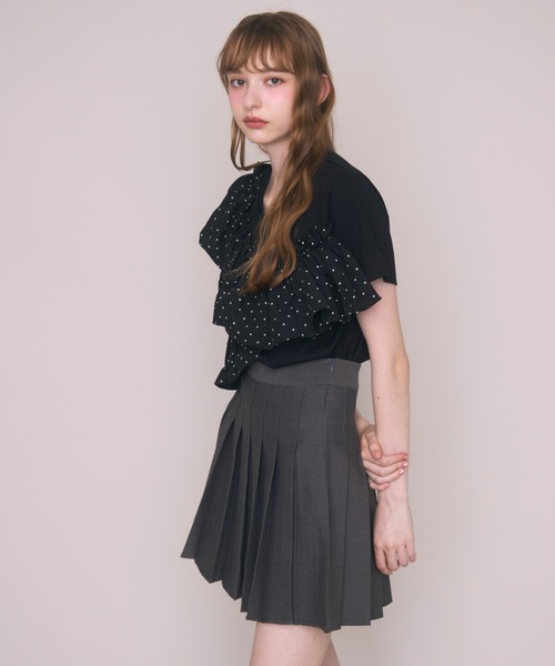 Noelie(ノエリー)の「プリーツスカート(スカート・レディース・ホワイト/ブラック/グレー・SMALL/MEDIUM)」の15枚目の写真
