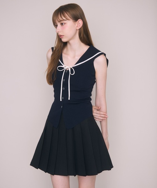 Noelie(ノエリー)の「プリーツスカート(スカート・レディース・ホワイト/ブラック/グレー・SMALL/MEDIUM)」の21枚目の写真