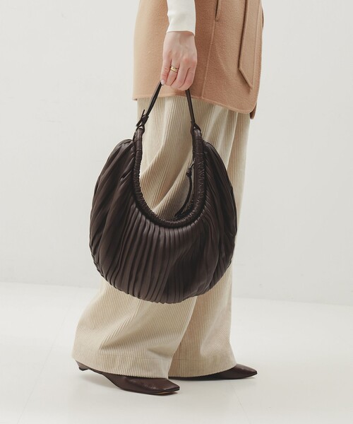 Demi-Luxe BEAMS(デミルクス ビームス)の「BOGKI / リブル ショルダーバッグ(トートバッグ・レディース・ブラック/ブラウン・ONE SIZE)」の2枚目の写真