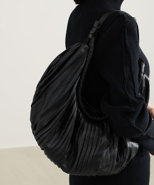 Demi-Luxe BEAMS(デミルクス ビームス)の「BOGKI / リブル ショルダーバッグ(トートバッグ・レディース・ブラック/ブラウン・ONE SIZE)」の3枚目の写真