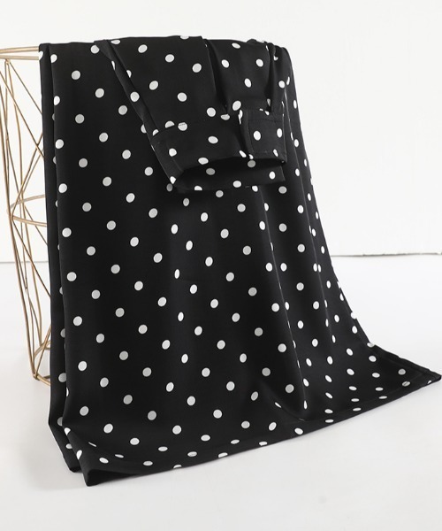 FAVORITO(ファヴォリート)の「ドット柄ワイドパンツ(その他パンツ・レディース・ブラック・S/L/M)」の13枚目の写真