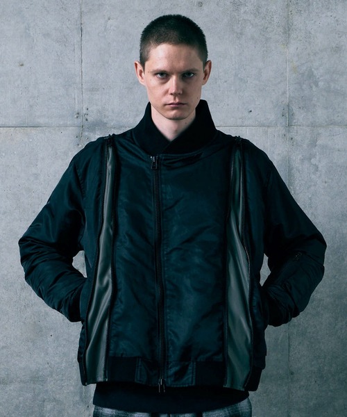 VIRGOwearworks(ヴァルゴウェアワークス)の「ZIPHORM VA-1(MA-1・メンズ・オリーブ/レオパード/ブラック・2/3/4)」の19枚目の写真