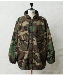 実物 新品 デッドストック 米軍 リメイク ケミカル プロテクティブ ジャケット WOODLAND CAMO