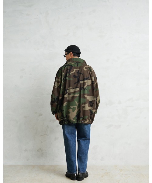 MILITARY(ミリタリー)の「実物 新品 デッドストック 米軍 リメイク ケミカル プロテクティブ ジャケット WOODLAND CAMO(ミリタリージャケット・メンズ・カモフラージュ・XX-LARGE)」の3枚目の写真