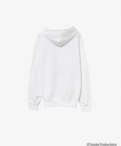 ROYAL FLASH(ロイヤルフラッシュ)の「guernika/ゲルニカ/【SHINICHIROINUI × Tezuka world】Thumb Doll Spray Hoodie/ユニコ(パーカー・メンズ・ホワイト・XL)」の4枚目の写真