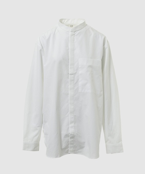 seya.(セヤ)の「HAND STITCH KURTA SHIRT/SHUTTLE LOOM GIZA COTTON(シャツ/ブラウス・レディース・ホワイト・2/3)」の1枚目の写真