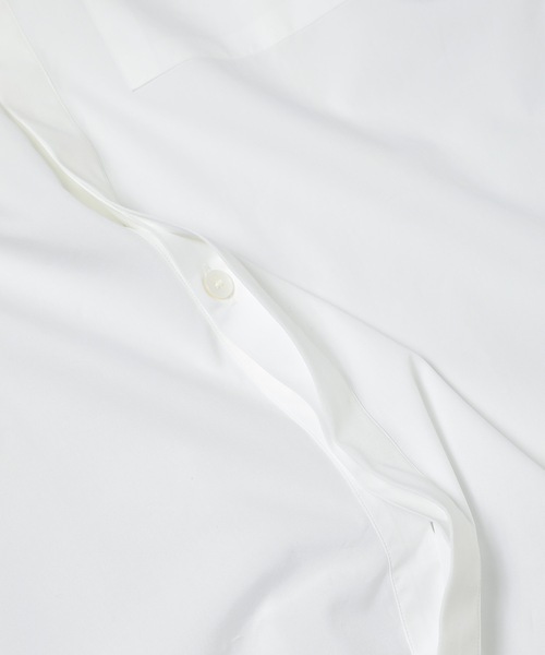 seya.(セヤ)の「HAND STITCH KURTA SHIRT/SHUTTLE LOOM GIZA COTTON(シャツ/ブラウス・レディース・ホワイト・2/3)」の5枚目の写真