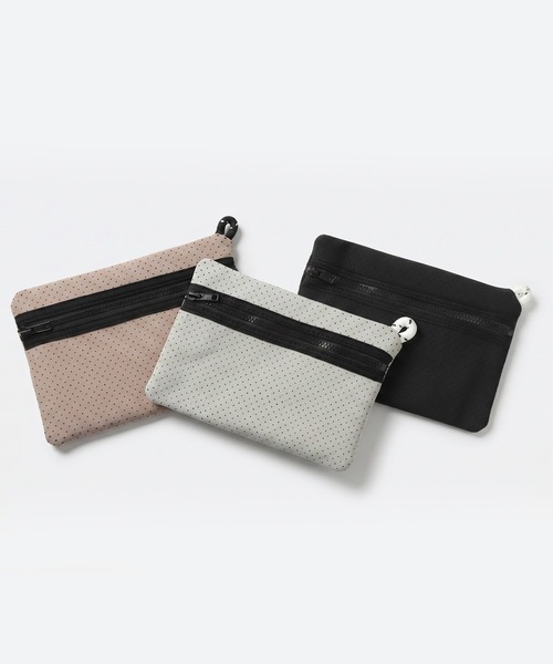 q bag paris（キューバッグパリ）の「zip M ジップ ネオプレーン トートバッグ（トートバッグ・レディース・ブラック/グレー/ダークグレー/サンドベージュ/ブラック系その他/ホワイト×ライトグレー・FREE）」の19枚目の写真