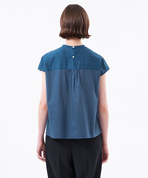 MACKINTOSH PHILOSOPHY(マッキントッシュ フィロソフィー)の「カラミレースブラウス(シャツ/ブラウス・レディース・ブラック/オフホワイト/グレー系その他/ライトブルー・36/38)」の11枚目の写真