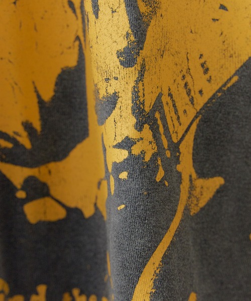 ROOPTOKYO(ループトウキョウ)の「Bob Marley/ボブ・マーリー Unisex Stone Wash T-shirt:1978(Charcoal Grey) バンドTシャツ プリントTシャツ 半袖 クルーネック ロック ストリート メンズ レディース 秋 秋服 2026年秋冬(Tシャツ/カットソー・メンズ・ブラック・S/M/L/XL)」の17枚目の写真