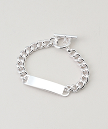 on the sunny side of the street Curblink Chain ID Bracelet ブレスレット 211-104B