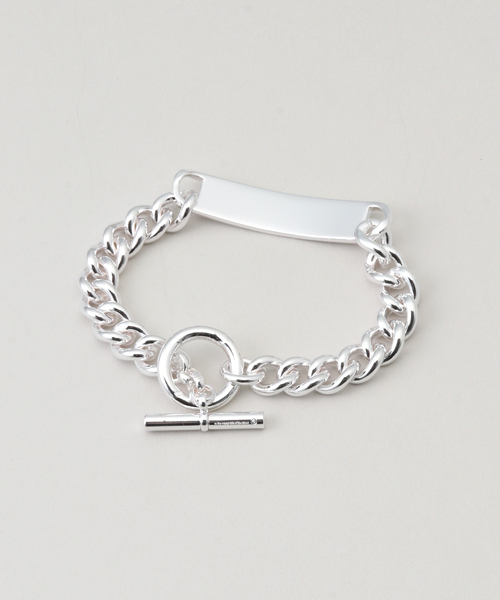 IENA（イエナ）の「on the sunny side of the street Curblink Chain ID Bracelet ブレスレット 211-104B（ブレスレット・レディース・シルバー・FREE）」の8枚目の写真
