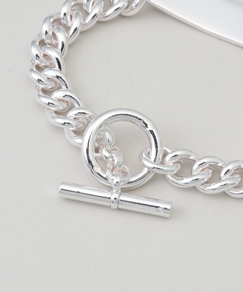IENA（イエナ）の「on the sunny side of the street Curblink Chain ID Bracelet ブレスレット 211-104B（ブレスレット・レディース・シルバー・FREE）」の9枚目の写真