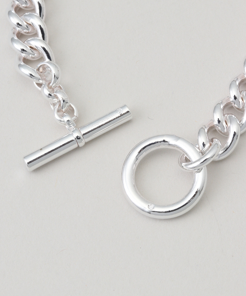 IENA（イエナ）の「on the sunny side of the street Curblink Chain ID Bracelet ブレスレット 211-104B（ブレスレット・レディース・シルバー・FREE）」の2枚目の写真