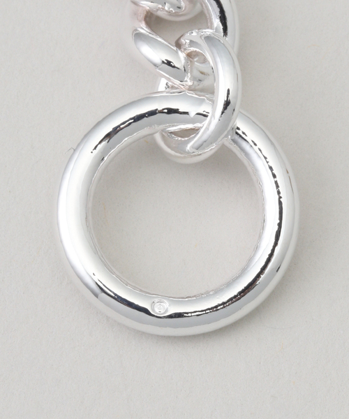 IENA（イエナ）の「on the sunny side of the street Curblink Chain ID Bracelet ブレスレット 211-104B（ブレスレット・レディース・シルバー・FREE）」の3枚目の写真