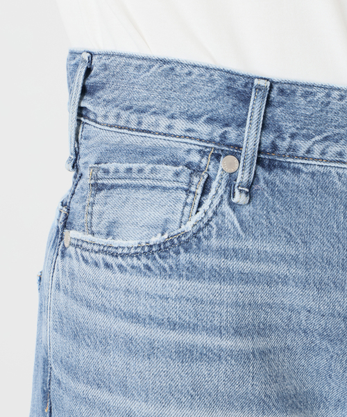 Spick & Span（スピックアンドスパン）の「《22サイズ登場 / 追加》upper hights / アッパーハイツ 別注THE LIAM*（デニムパンツ・レディース・エメラルドブルー・25/24/23/22）」の19枚目の写真