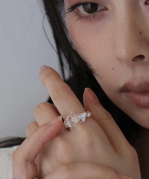 PAS TIERRA パティエラ　K10 アメジスト　リング PAS TIERRA（パティエラ）の「PAS TIERRA(パティエラ)/【Ray】K10
