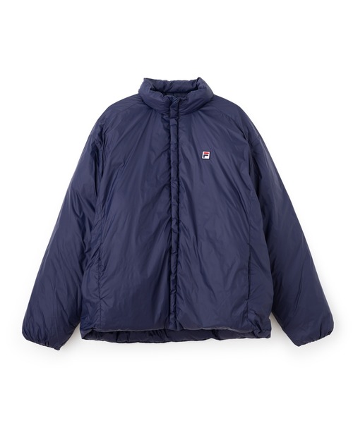 FILA(フィラ)の「ESSENTIAL PADDED JACKET / エッセンンシャル パデッドジャケット(その他アウター・レディース・ブラック/ネイビー・XL/L/S/M)」の2枚目の写真