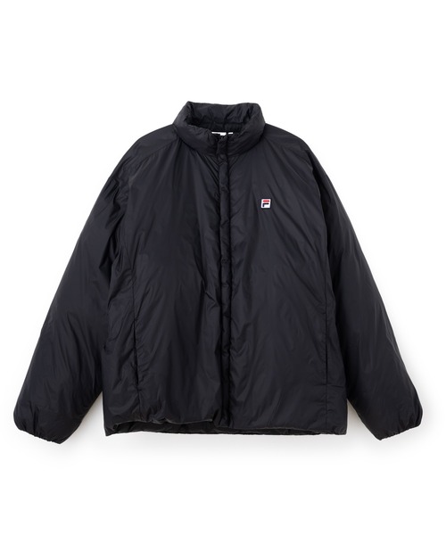 FILA(フィラ)の「ESSENTIAL PADDED JACKET / エッセンンシャル パデッドジャケット(その他アウター・レディース・ブラック/ネイビー・XL/L/S/M)」の1枚目の写真
