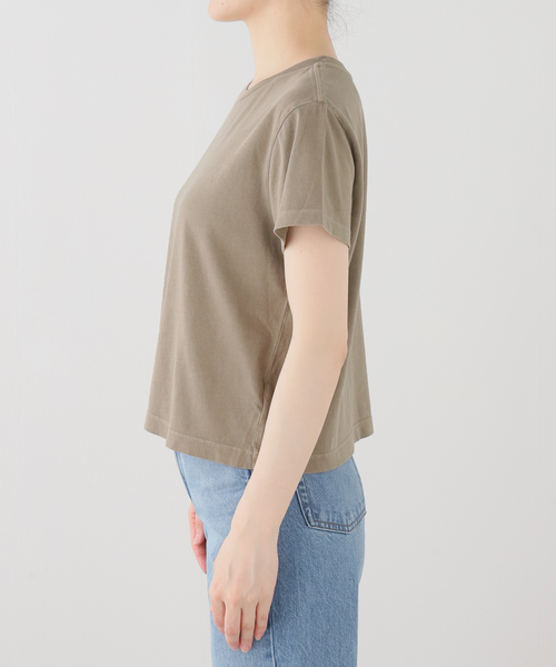 AGOLDE(エーゴールドイー)の「【AGOLDE / エーゴールドイー】ADINE SHRUNKEN TEE(Tシャツ/カットソー・レディース・ベージュ・FREE)」の8枚目の写真