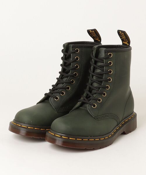 Dr. Martens(ドクターマーチン)の「Dr. Martens/ドクターマーチン 1460 8 ホール ブーツ 11822300(ブーツ・メンズ・グリーン・UK6/UK5/UK4/UK3/UK10/UK9/UK8/UK7)」の9枚目の写真