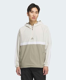 クオータージップ　フード　プルオーバー 長袖【adidas Golf/アディダスゴルフ】