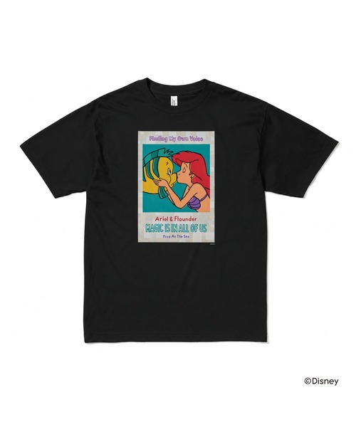ZOZOVILLA(ゾゾヴィラ)の「Ariel / T-shirt Designed by NAIJEL GRAPH(Tシャツ/カットソー・メンズ・ホワイト/ブラック・XL/XXL/M/L)」の1枚目の写真