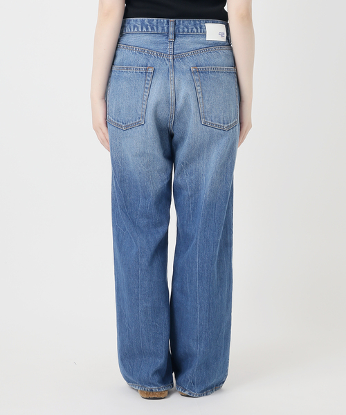 FRAMeWORK(フレームワーク)の「DENIM DELIGHT DAYS セルヴィッチデニムワイドジーンズ(デニムパンツ・レディース・ブルー系その他・26/28/30)」の14枚目の写真