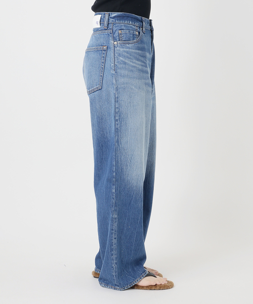 FRAMeWORK(フレームワーク)の「DENIM DELIGHT DAYS セルヴィッチデニムワイドジーンズ(デニムパンツ・レディース・ブルー系その他・26/28/30)」の15枚目の写真