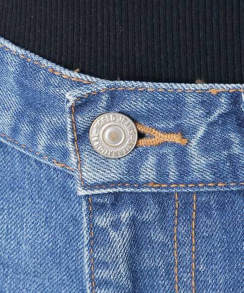 FRAMeWORK(フレームワーク)の「DENIM DELIGHT DAYS セルヴィッチデニムワイドジーンズ(デニムパンツ・レディース・ブルー系その他・26/28/30)」の22枚目の写真