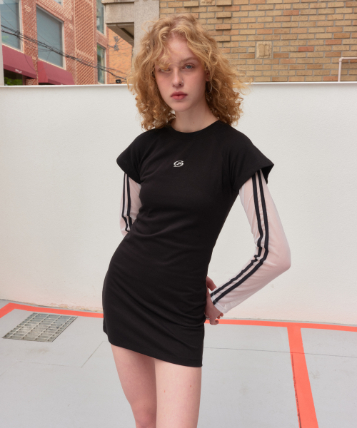 FOR THE WEATHER(フォーザウェザー)の「ダブルストライプメッシュTシャツ(ホワイト)(Tシャツ/カットソー・レディース・その他・FREE)」の6枚目の写真