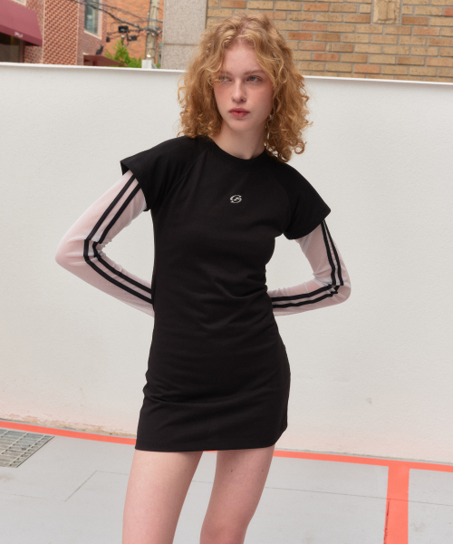 FOR THE WEATHER(フォーザウェザー)の「ダブルストライプメッシュTシャツ(ホワイト)(Tシャツ/カットソー・レディース・その他・FREE)」の5枚目の写真