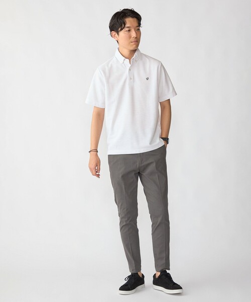 SHIPS(シップス)の「【WEB限定】SHIPS: ストレッチ スリム チノ パンツ(チノパンツ・メンズ・ネイビー/ベージュ/ライトグレー/チャコールグレー/ブラック・SMALL/MEDIUM/LARGE/X-LARGE)」の14枚目の写真