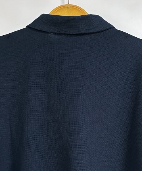 ONEP STAR(ワンピスター)の「ストライプ切替半袖ポロシャツ(ポロシャツ・レディース・ネイビー・X-LARGE/LARGE/MEDIUM)」の12枚目の写真