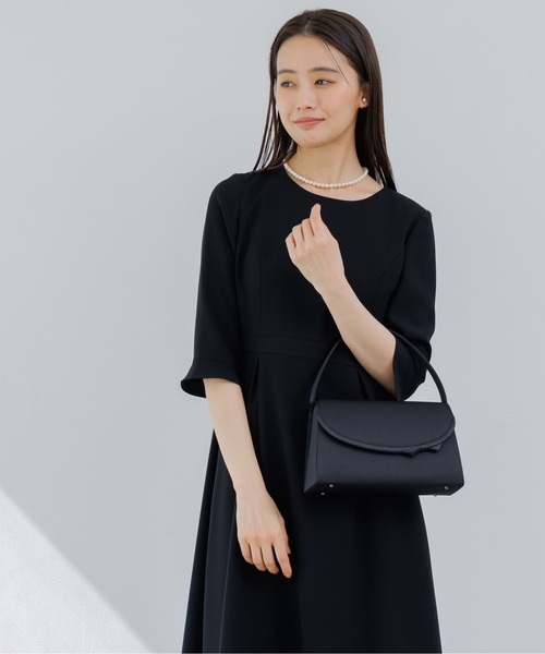 form forma(フォルムフォルマ)の「【喪服・礼服】ブラックフォーマルバッグ/撥水加工/抗菌裏地(ハンドバッグ・レディース・ブラック・FREE)」の7枚目の写真